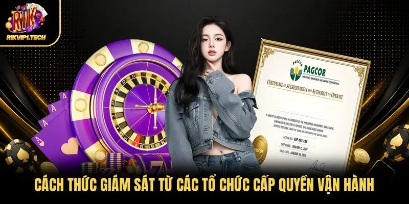 Cách thức giám sát từ các tổ chức cấp quyền vận hành