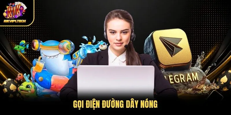Gọi điện đường dây nóng
